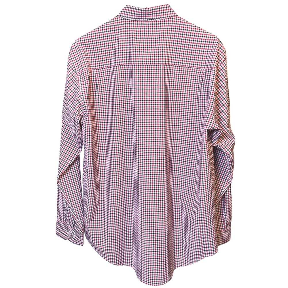 Campus Specialties Georgia Bulldogs Gingham Button Down Shirt Mens XXL Red Black - Picture 9 of 9